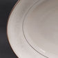 Noritake Cumberland Oval Vegetable Bowl 9.75" White Flowers Platinum Trim Japan