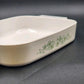 Corelle Corning Ware Callaway Ivy A-21-B-N Rectangular Roaster 14.75"x11"x2.5"