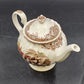 Johnson Bros Heritage Hall Teapot Staffordshire Ironstone Spanish Hacienda 4411