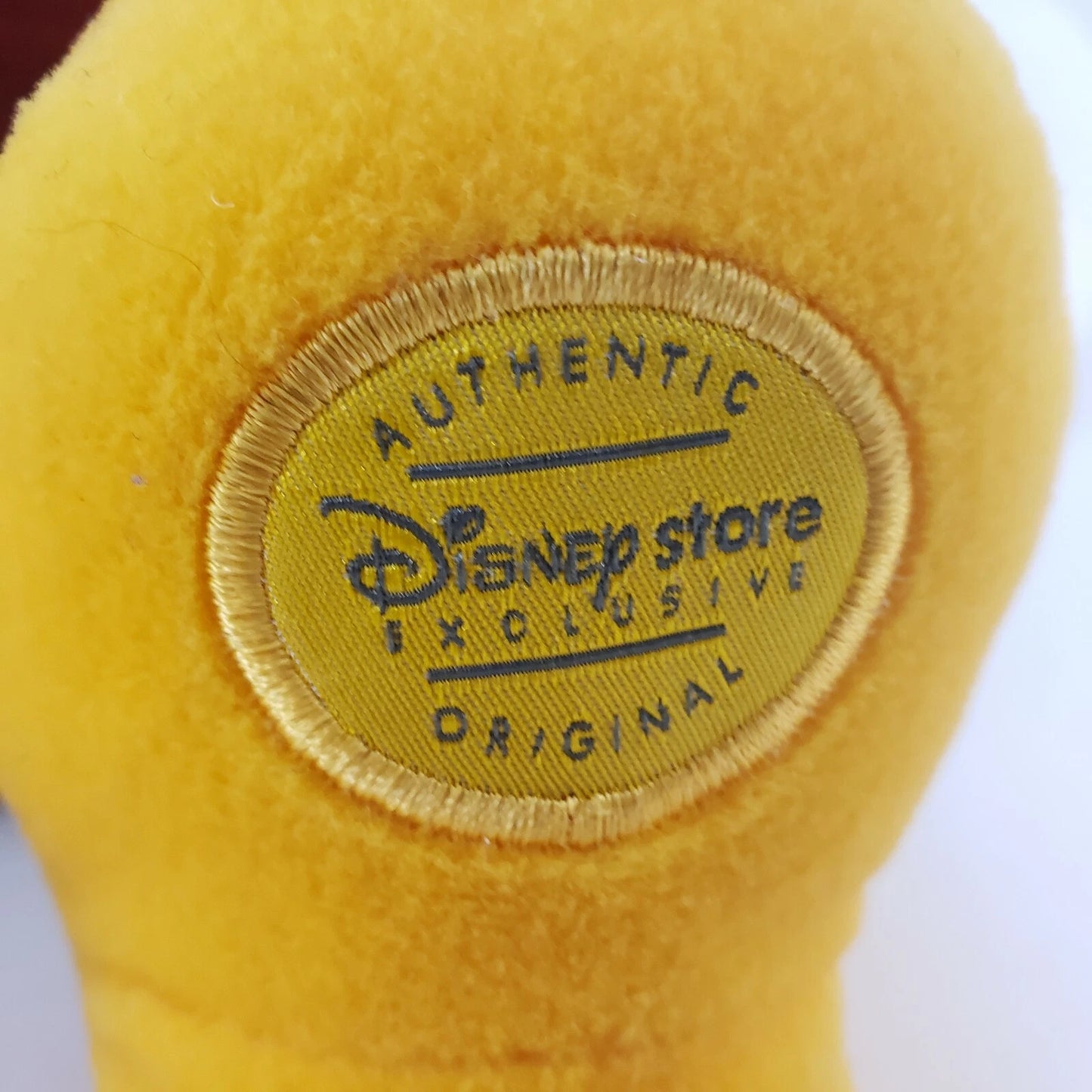 Christmas Minnie Mouse 16" Plush Red Dress Cap Disney Store Authentic Orig China