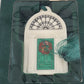 NEW Belleek Dublin Doors Green Christmas Ornament Irish Fine Parian China 2293
