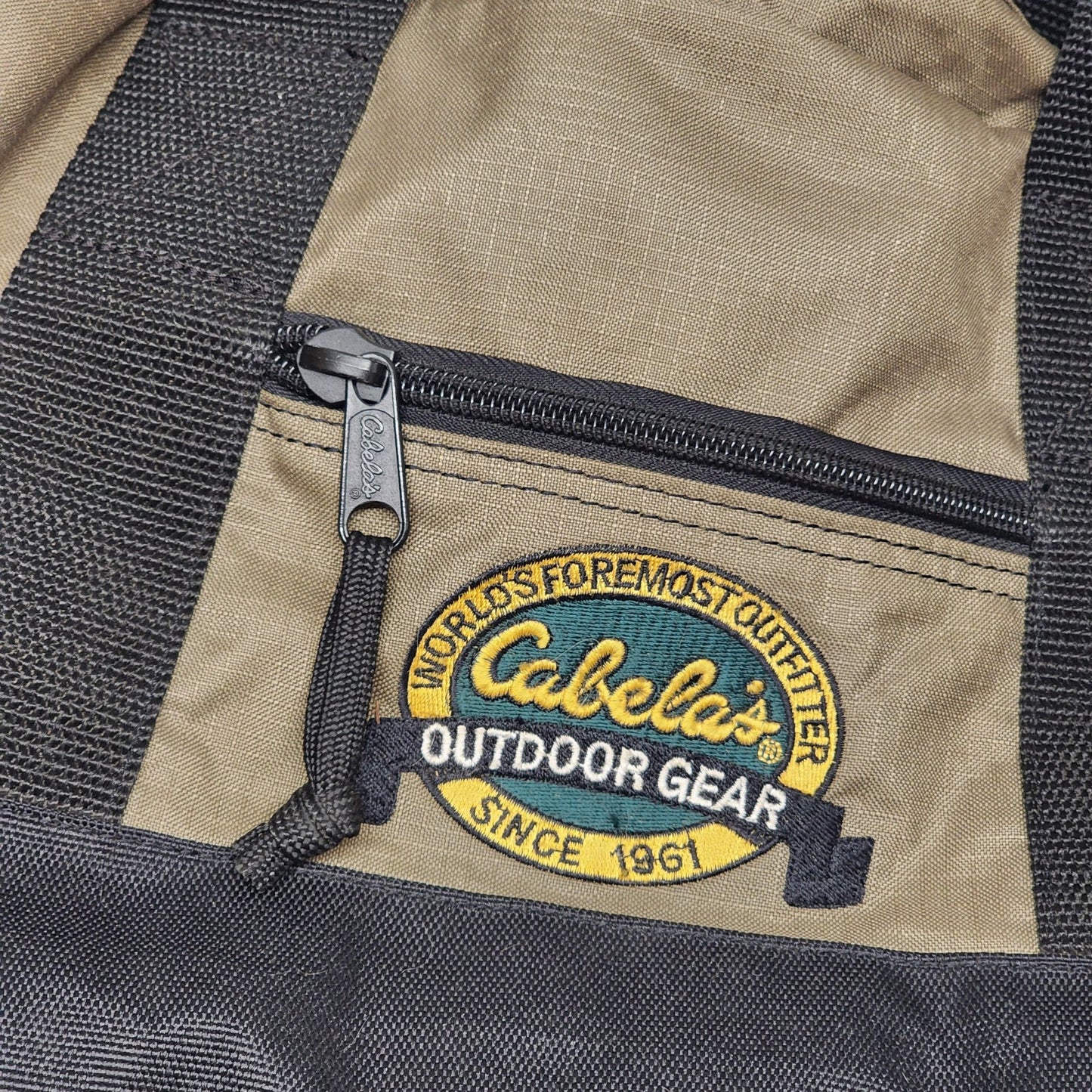 Cabela's Outdoor Gear Travel Duffel Large Bag Polyester Sling Strap China 1961