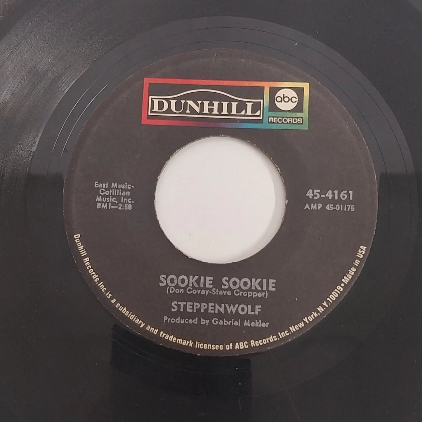 Steppenwolf Magic Carpet Ride 45 RPM Vinyl ABC Dunhill 1968