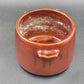 West Bend Brown Ceramic Bean Pot Pottery 7” Diameter 5" High No Lid Vintage USA