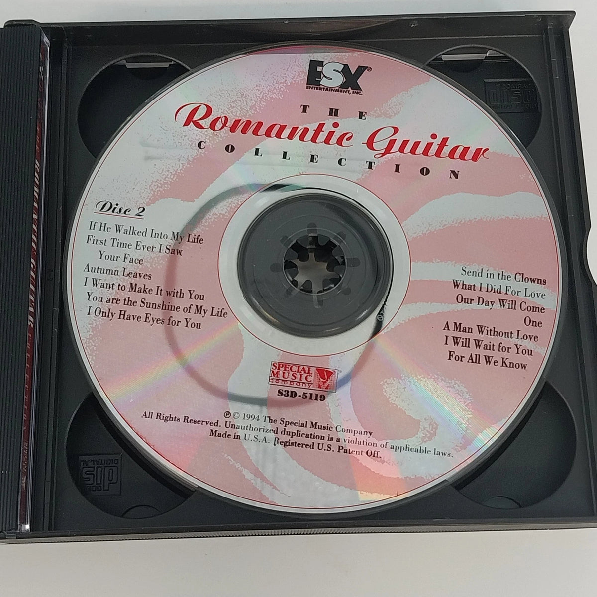 Tony Mottola The Romantic Guitar Collection 3 CD 40 Guitar Themes Special Music