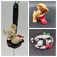 3 Hallmark Keepsake 1987 Ornaments CINNAMON BEAR Fudge Forever NIGHT BEFORE CHRI