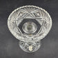 American Brilliant Hand Cut Glass Lead Crystal Pedestal Compote Candy Dish 5.25"