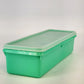 Tupperware 892 3 Jadeite Green Celery Keeper Container Vintage