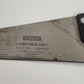 Stanley 15-355 Hard Tooth Saw 20" Crosscut Hand Saw 10 Point Vintage USA Tool