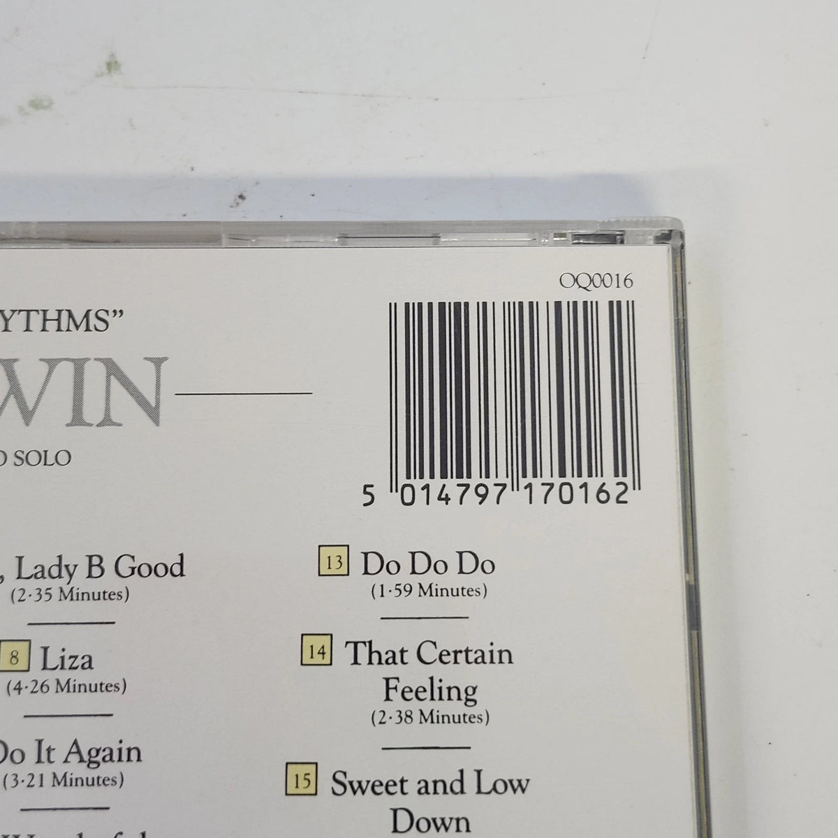 Gershwin 2 CD Plays Gershwin The Piano Rolls Fascinating Rhythms Classical Jazz