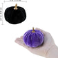 12 Pcs Small Velvet Pumpkins 3" Faux Halloween Fall Decor Rustic Farmhouse Set
