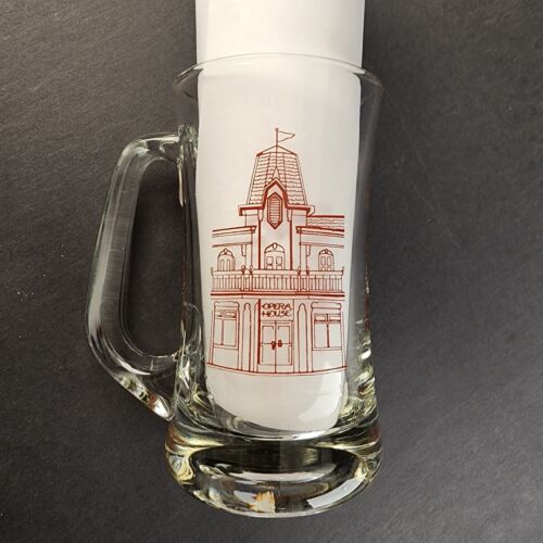 Glass Beer Mug Stein Oakleys Opera House Golden CO 14oz