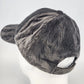 Gray Velour Baseball Cap Hat Soft Polyester Adjustable Hook-Latch Adult China