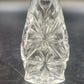 Anchor Hocking Early American PresCut Star of David Glass Cruet Stopper 7.75"x3"