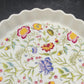 Avignon Toscany Fine China Pie Quiche Dish 10" Floral Pattern Japan Discontinued