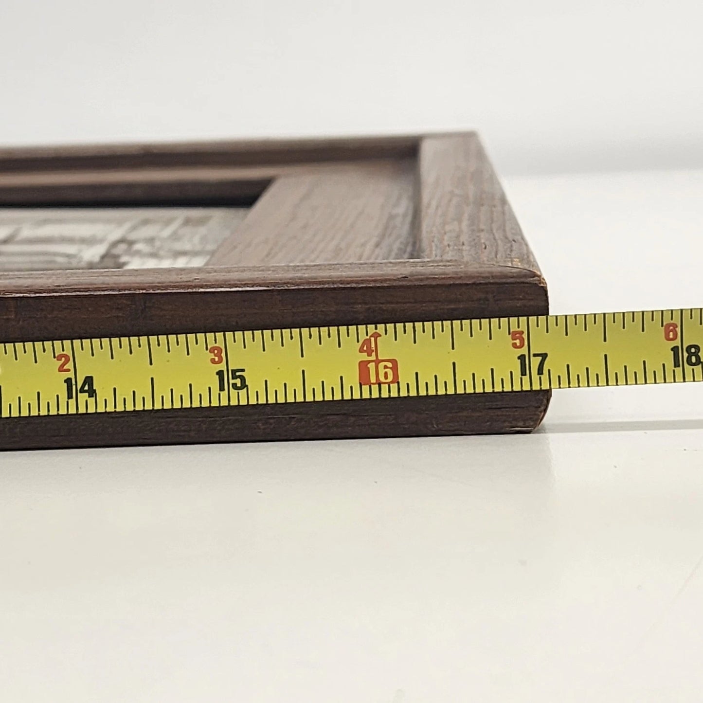 Victorian House by Martin Tang Computer Print San Francisco Brown Pine Frame