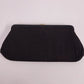 Black Structured Clutch Purse Bag Gold Faux Stone Clasp Vintage Eveningwear