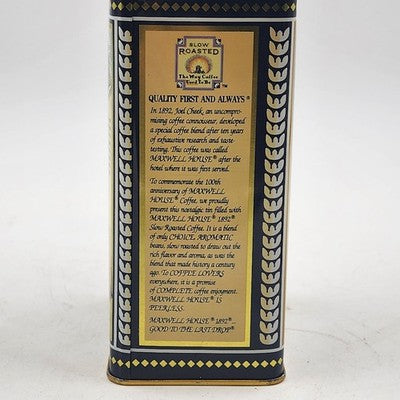 Maxwell House Coffee Tin 100 Year Anniversary 1892-1992 Vintage Collectible Can