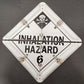 8 Legend DOT Placard Sign Aluminum Self Contained Split Panel for Roll-up Doors