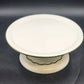 Franciscan Apple Covered Pedestal Cake Plate Large Earthenware Stand with Dome