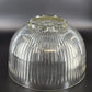 Colony Starlight Glass Punch Bowl 11" with Plastic Ladle 13" Vintage Mid Century