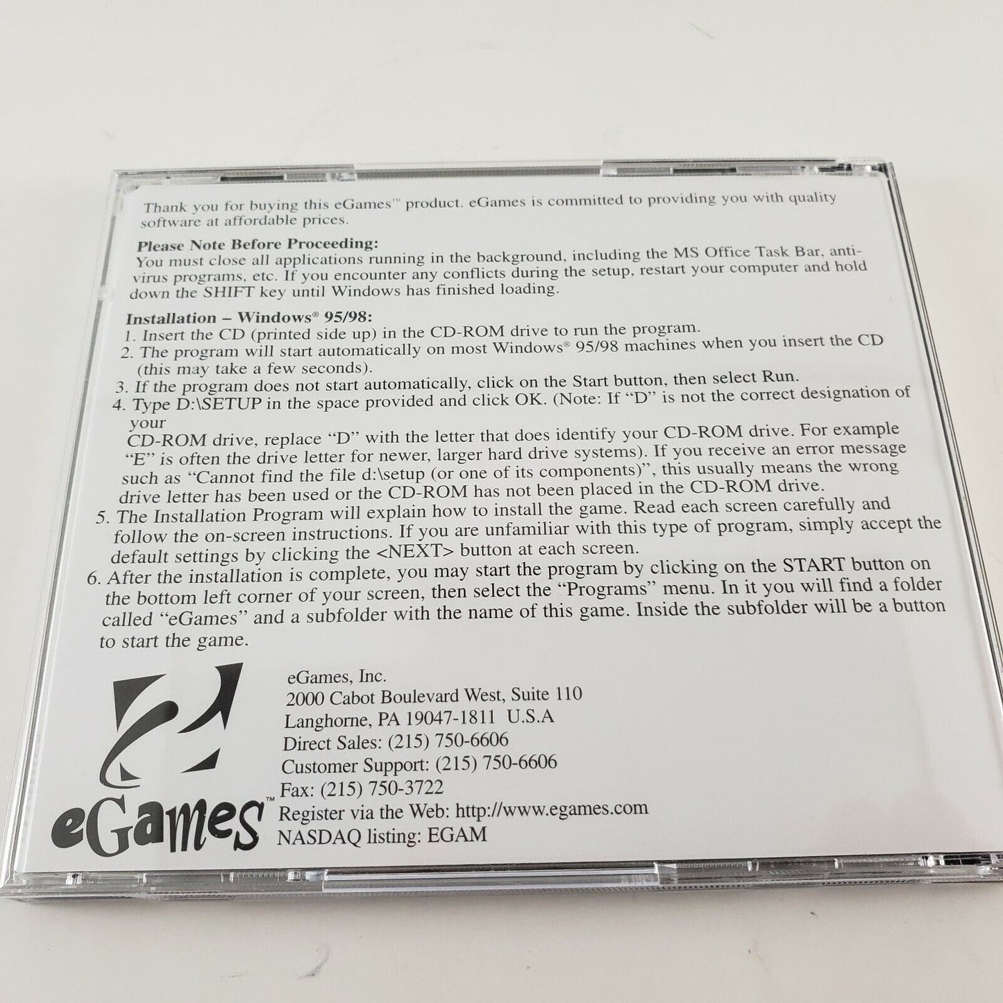 Galaxy of Games Gold Edition Over 100 Great Games Video Game Arcade Cards Puzzle