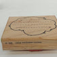 DOTS Wooden Rubber Stamp Set Camera Holiday Craft Stamps