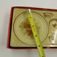 10pc Mini Tea Set Porcelain Floral Bears Collectible w/ Box 4"