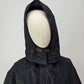 Eddie Bauer WeatherEdge Hooded Rain Jacket Women’s Size Large Black Windbreaker
