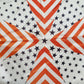 Vintage 1776 - 1976 Bicentennial 26-1/2" Scarf Head Neck Patriotic Stars Stripes