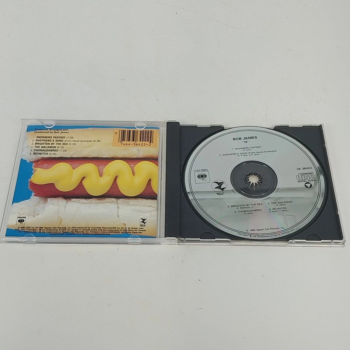 Bob James H CD 1980 Jazz Fusion Contemporary Jazz Digitally Mastered