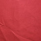 Red on Red Textured Linen Tablecloth 100" Long x 60" Wide Vintage