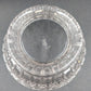 Imperial Glass Monticello Waffle Block Footed Candy Dish 6.25" x 2.75" Vintage