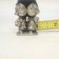 Hallmark Little Gallery Betsey Clark Kids Umbrella Fine Pewter Figurine 1977 Vtg
