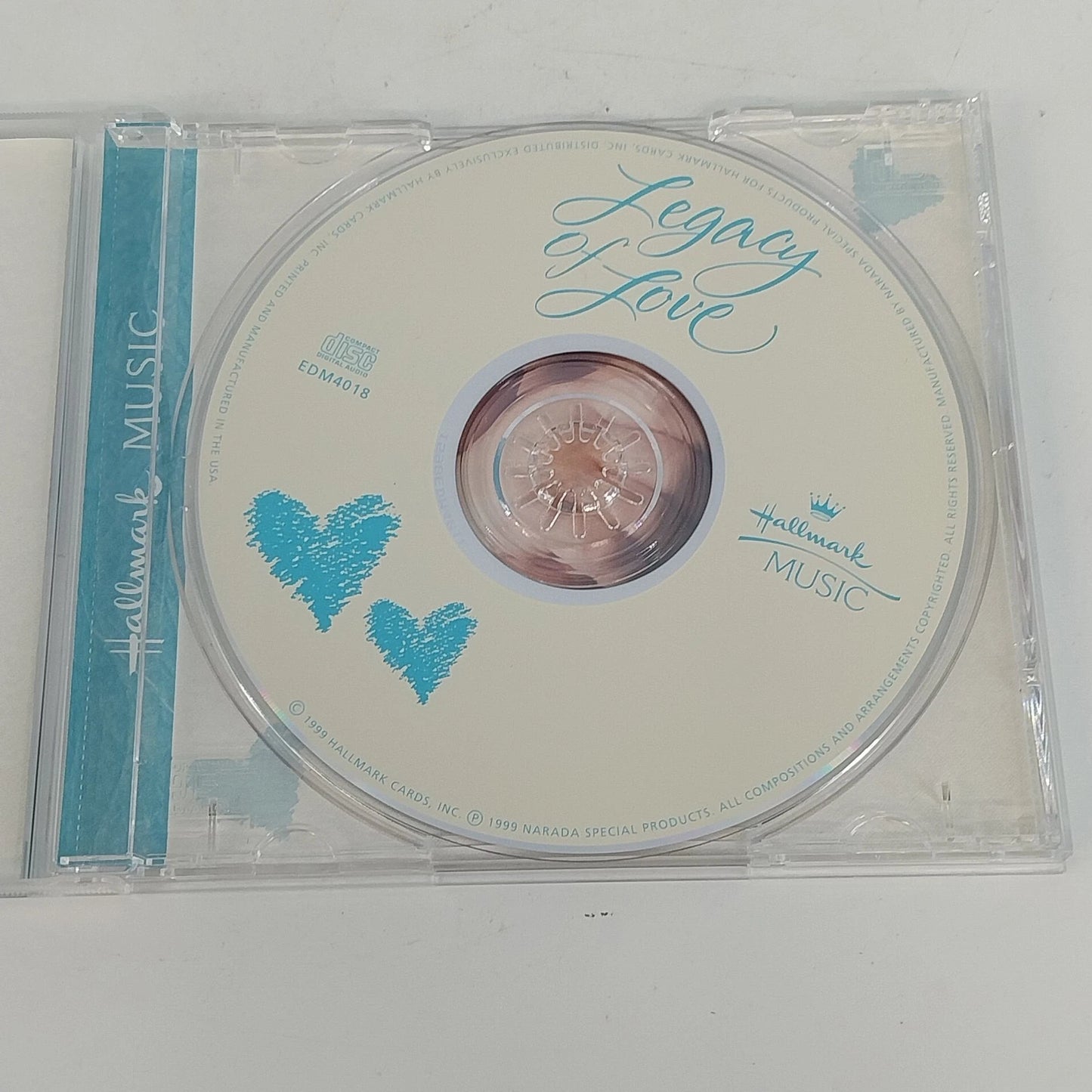 Hallmark Music Legacy of Love Family Songs Various Artists CD 1999 Narada Vtg