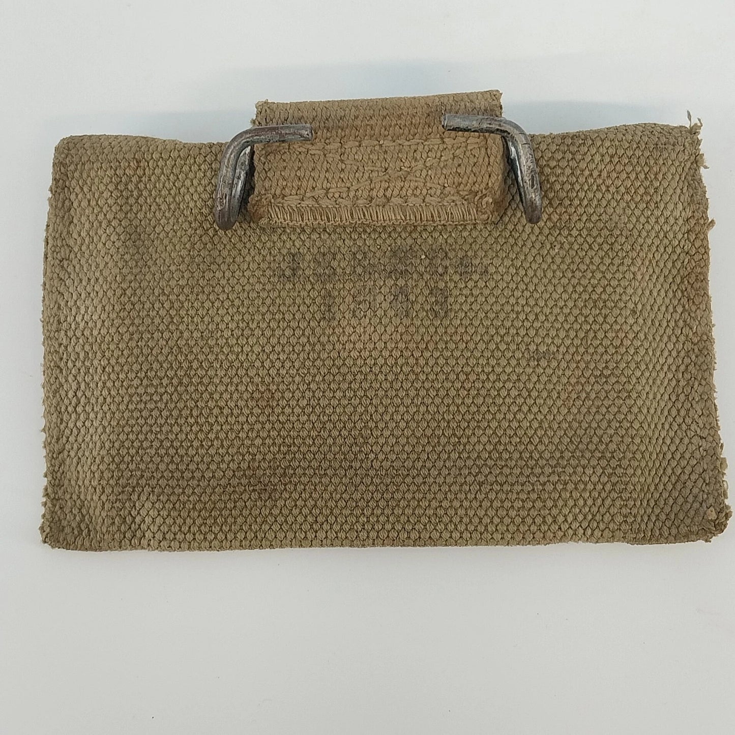 WWII U.S. Army M1924 Carlisle First Aid Bandage Pouch Khaki Canvas