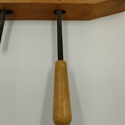 Craftsman Wood Hand Screw Clamp 66639-10 Cap. Adjustable 7" Throat 2" Jaw Thick