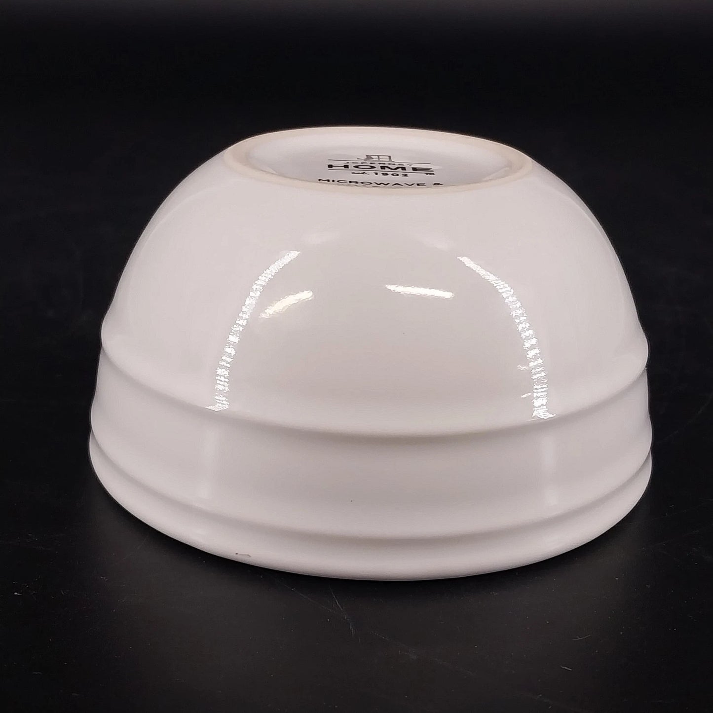 JCPenney Home White Ceramic Ramekin Bowl 4" Round Custard Dessert Baking Dish
