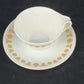 Corelle Butterfly Gold Cups Saucers Set 4 Vintage