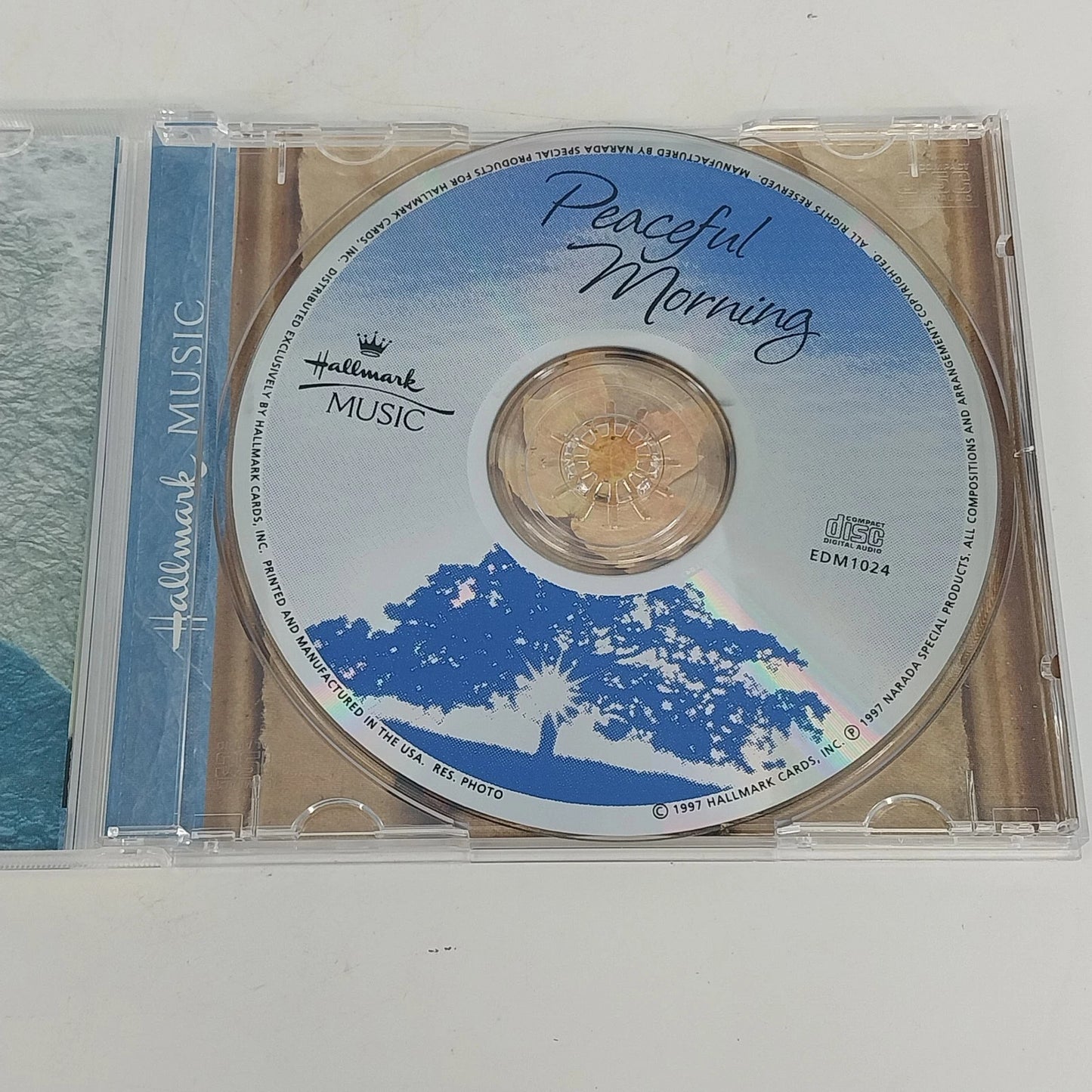 Hallmark Peaceful Morning CD 1997 Narada Instrumental New Age Relaxation Music