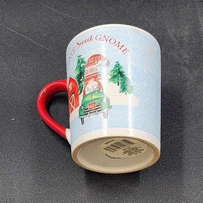 Home Sweet Gnome Ceramic Cup Christmas Coffee Tea Hot Chocolate Mug 3.5" x 4.25"