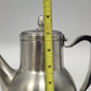 Oneida 18/8 Stainless Steel Tea Coffee Server 8" Hinged Lid Curved Spout Handle