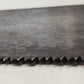 24" Hand Saw Wood Handle 3 Fastener Carpenter Woodworking Tool Vintage