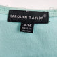 Carolyn Taylor 2 Piece Outfit Set Women Medium Embroidered Plaid Pants