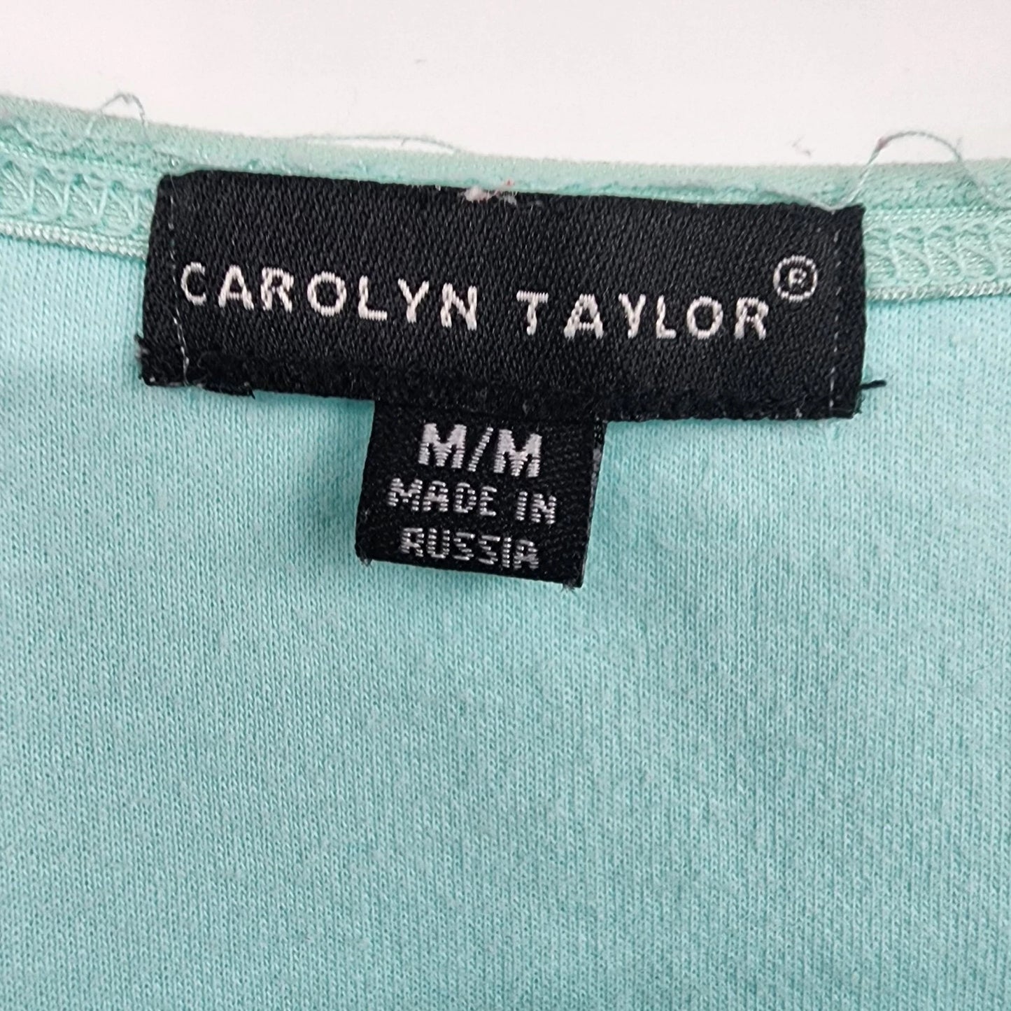 Carolyn Taylor 2 Piece Outfit Set Women Medium Embroidered Plaid Pants