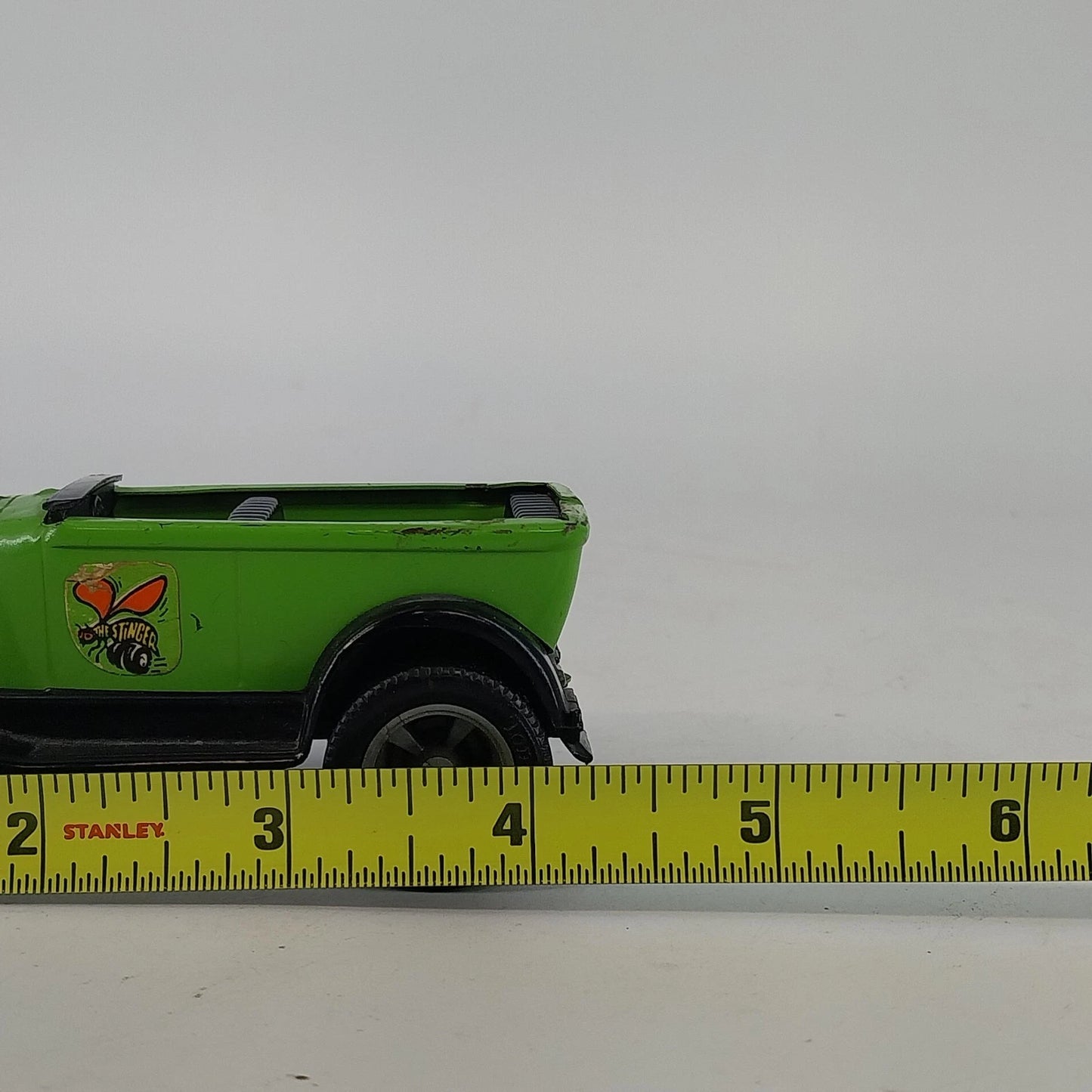 Tonka Tiny Stinger #456 Lime Green Model A Ford Roadster Diecast Car Vtg