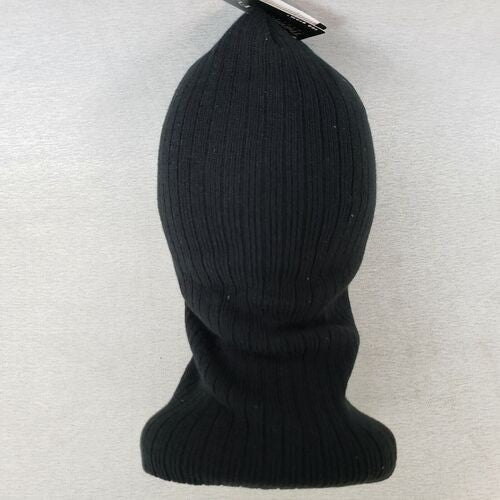 Thinsulate Insulated Full Face Hard Hat Liner Black Knit Winter Weather Outdoor