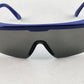 Gateway Strobe Safety Glasses Lightweight Telescoping Temples Side Shields Z87.1 (Blue Frame, Gray Lens)