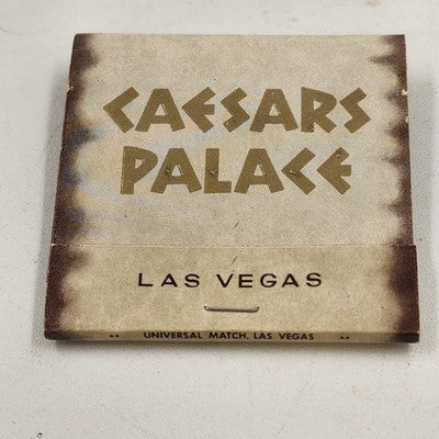 Caesars Palace Casino Las Vegas Nevada Front Strike Matchbook 2" Unused