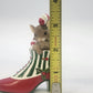 Enesco Charming Tails You're A Sweet Sole Mouse Christmas Shoe Candy Cane China